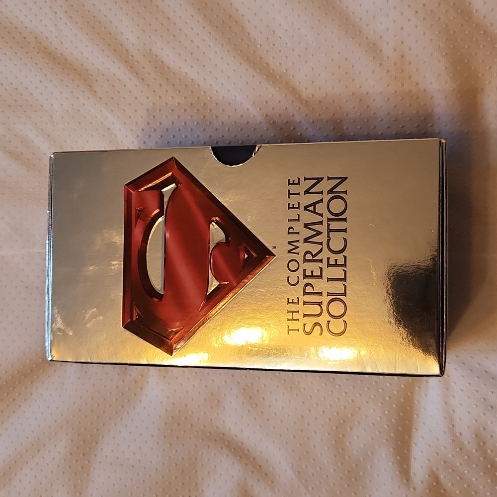 THE SUPERMAN COMPLETE COLLECTION VHS FEATURING CHRISTOPHER REEVE